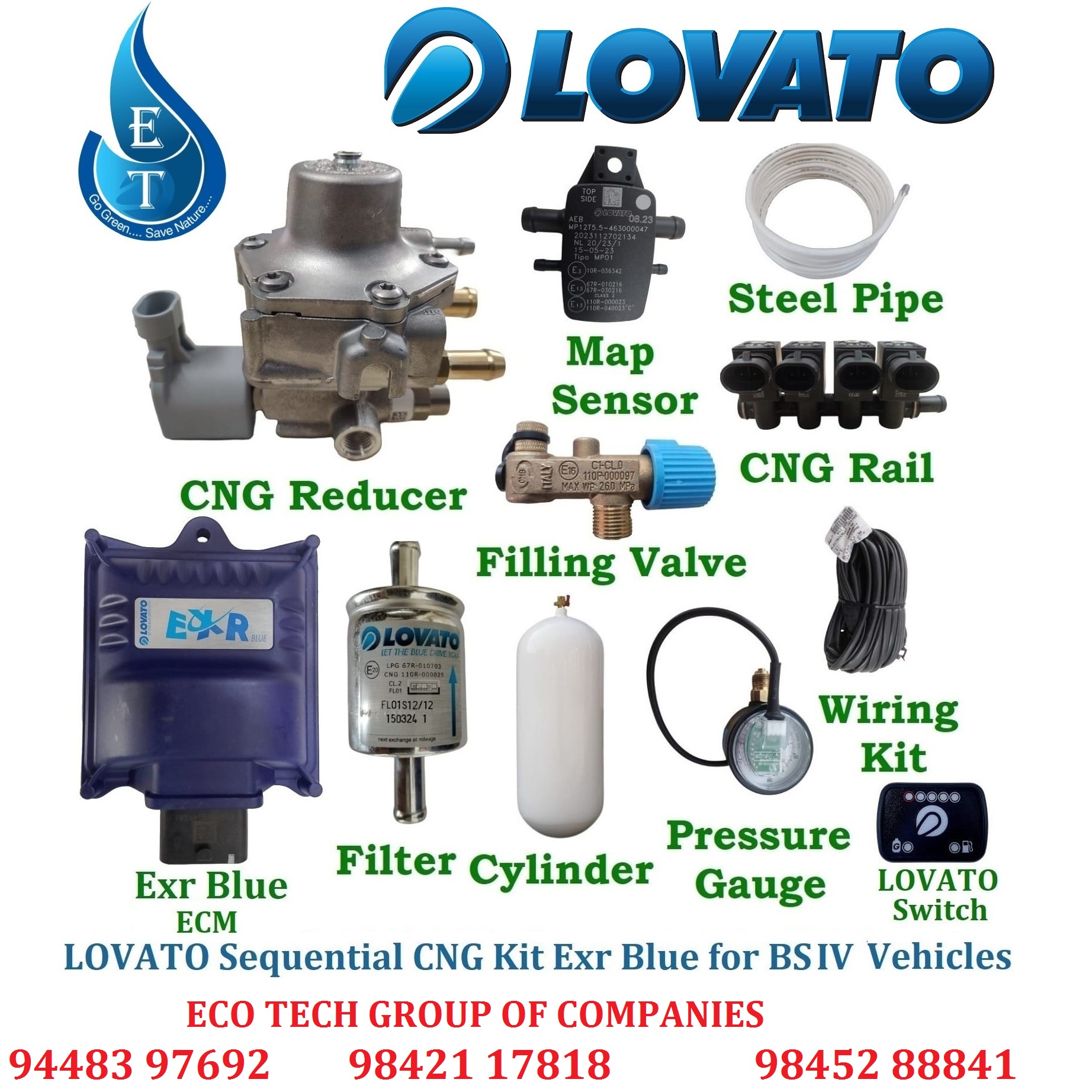 CNG KIT, BEST CNG KIT , CNG KIT INSTALLATION SERVICE, LOVATO CNG KIT, CNG KIT FITTING CENTRE